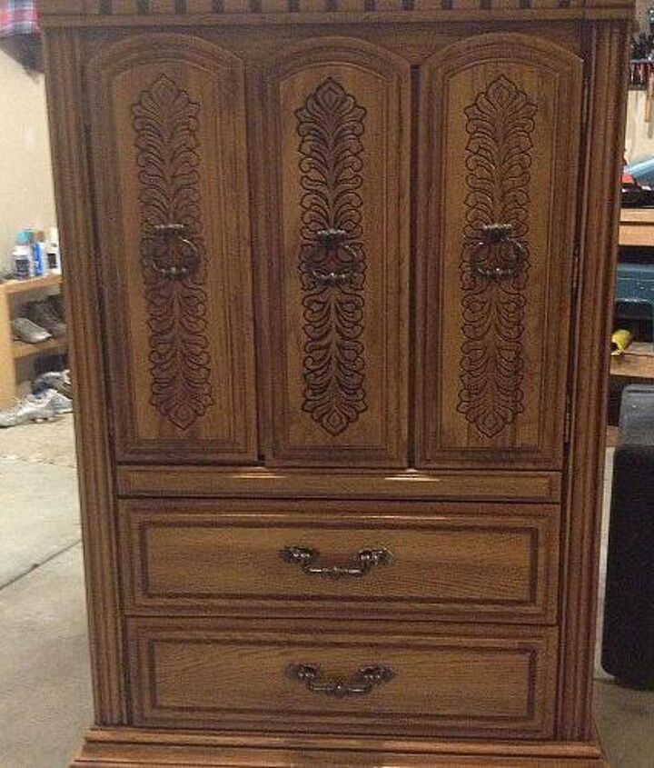 Blue Chalkpainted Nursery Armoire Hometalk Blue Chalkpainted Nursery Armoire Hometalk